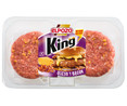 Bandeja con burger meat mixta (vacuno - cerdo) con queso y bacon EL POZO King 2 x 120 g.