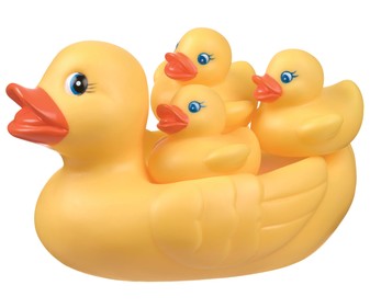 Familia de patos de agua para bebé, PLAYGRO.