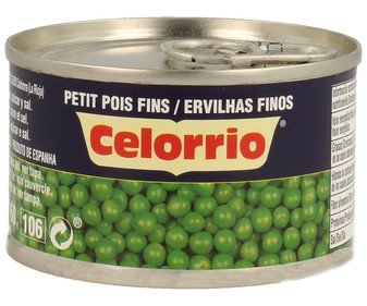 Guisantes lata de 60 g. Guisantes lata de 60 g.