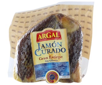 Taco de jamón curado, elaborado sin gluten ARGAL Taco de jamón curado, elaborado sin gluten ARGAL