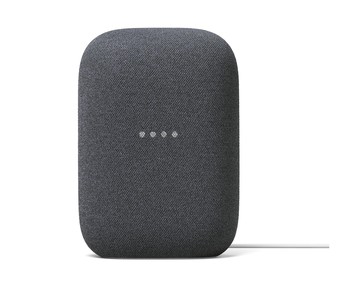 Altavoz inteligente GOOGLE Nest Audio carbón, control por voz, Wi-Fi, Bluetooth 5.0, Chromecast integrado. Altavoz inteligente GOOGLE Nest Audio carbón, control por voz, Wi-Fi, Bluetooth 5.0, Chromecast integrado.