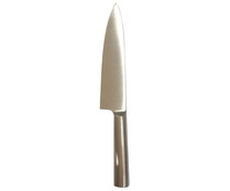 Cuchillo de chef con hoja de acero inoxidable de 20cm. y mango en una sola pieza, ACTUEL.