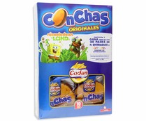 Conchas originales CODAN 10 uds.