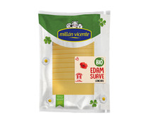 Queso en lonchas Edam ecológico MILLÁN VICENTE 125 g.