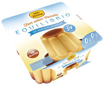 Flan de vainilla sin azúcares añadidos REINA pack de 4 uds de 100 gr