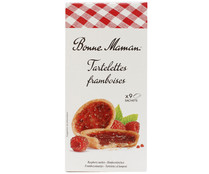 Tartaletas rellena de frambuesa BONNE MAMAN 135 g.