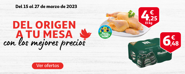 Del 15 al 27 de marzo de 2023