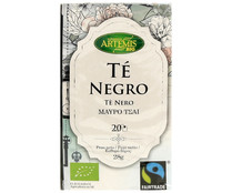 Te negro de cultivo ecológico ARTEMIS BIO 20 bolsitas