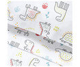 Tríptico para cuna estampado, INTERBABY Dino.