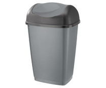 Cubo de basura Swing plástico 100% reciclado PRODUCTO ECONÓMICO ALCAMPO 25 l.