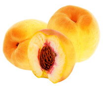 Melocotones amarillos, cesta de 1 kg