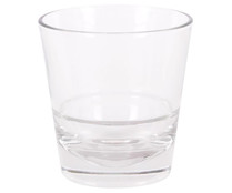 Vaso cónico de vidrio, 0,35 litros, Borgonovo LA MEDITERRÁNEA.