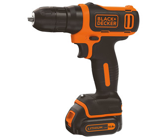 Black+decker Bdcd12 Taladro atornillador batería 10.8 v litio 26nm incluye 1.5 108v bdcd12.