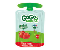 Manana y fresa trituradas GOGO SQUEEZ 90 g.
