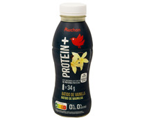 Bebida lactea de vainilla, sin grasa ni azúcares añadidos y con alto contenido en proteína PRODUCTO ALCAMPO Protein + 330 ml.