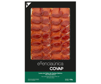 Lomo de cebo de campo ibérico (50% raza ibérica) cortado en lonchas COVAP Esenciaúnica 120 g.
