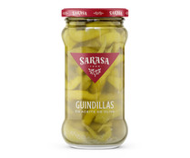 Guindillas en aceite SARASA frasco de 180 g.