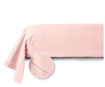 Funda de almohada de percal de 110x45cm. 100% algodón, ACTUEL.