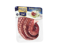 Pulpo cocido patas selección productos del mar NUCHAR 500 g.
