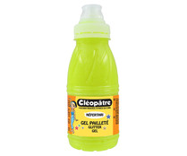 Pintura de gel incoloro con brillantina. El gel no da color y la brillantina aporta un resplandeciente coloreado. Se puede utilizar en papel, cartón , madera, terracota, yeso y plastilina. Lavable con agua tibia. Bote de 250 ml. El mejor gel para hacer Slime, CLEOPATRE. Pintura de gel incoloro con brillantina. El gel no da color y la brillantina aporta un resplandeciente coloreado. Se puede utilizar en papel, cartón , madera, terracota, yeso y plastilina. Lavable con agua tibia. Bote de 250 ml. El mejor gel para hacer Slime, CLEOPATRE.