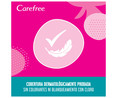 Salvaslips normales, sin fragancia CAREFREE Cotton 76 uds.