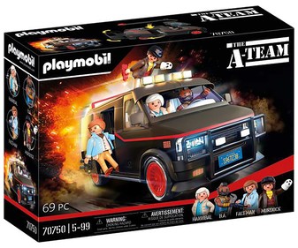 Playset La furgoneta del Equipo A PLAYMOBIL Equipo A 70750.