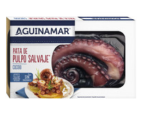 Patas cocidas de pulpo AGUINAMAR 200 g.