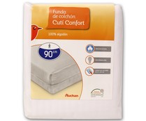 Funda protectora de almohada 100% algodón cutí raso, 90 centímetros PRODUCTO ALCAMPO.