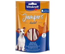 Snacks dentales de pollo para perros grandes Jumpers VITAKRAFT 150 G