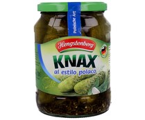 Pepinillos grandes al estilo polaco HENGSTENBERG frasco de 360 g.