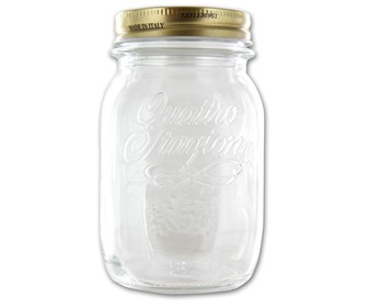Bote de cristal con tapa 0,5 litros Bote de cristal con tapa 0,5 litros
