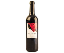 Vino tinto con denominación de origen Navarra ALARNES botella de 75 cl.