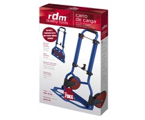 Carro de carga plegable, con estructura de acero Q195 y agarre acolchado RDM. Carro de carga plegable, con estructura de acero Q195 y agarre acolchado RDM.