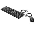 Set de teclado y ratón HP 160 (6HD76AA), conexión Usb.