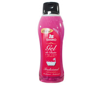 Gel para baño o ducha para todo tipo de pieles SANKO Tradicional 1250 ml.