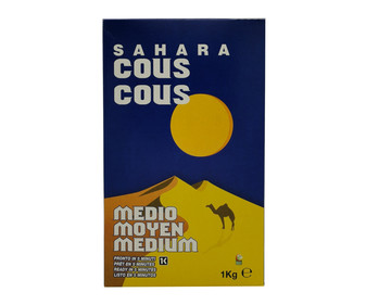 Cuscus grano medio SAHARA 1 kg. Cuscus grano medio SAHARA 1 kg.