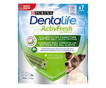 Snack dental perros 7 a 12 kg PURINA DENTALIFE ACTIVFRESH 4 uds.