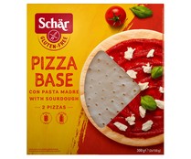 Base de pizza sin gluten SCHÄR 300 g.