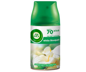 Ambientador White Bouquet- Recambio AIR WICK FRESHMATIC 250 ml Ambientador White Bouquet- Recambio AIR WICK FRESHMATIC 250 ml