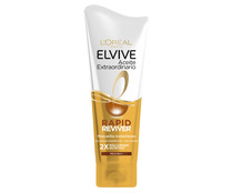 Mascarilla instantánea de aclarado inmediato y uso diario, para cabellos secos ELVIVE Rapid reviver 180 ml.