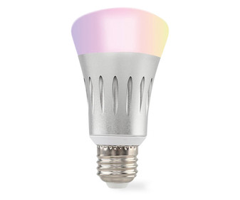 Bombilla Inteligente MUVIT iO, wifi, luz Led Multicolor y blanco, E27, 750Lm, 5W. Bombilla Inteligente MUVIT iO, wifi, luz Led Multicolor y blanco, E27, 750Lm, 5W.