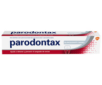 Pasta de dientes de uso diario con flúor y acción blanqueante PARODONTAX 75 ml.