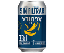 Cerveza sin filtrar EL ÁGUILA 33 cl.