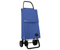 Carro de compra con chasis de aluminio con bolsa y bolsillo, capacidad de 44 litros, 4 ruedas, ROLSER Paris.