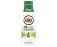 Detergente en gel para lavavajillas a máquina extra higiene FAIRY Platinum 50 lavados, 1 L.