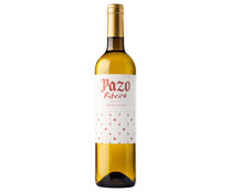 Vino blanco con denominación de origen Ribeiro PAZO botella de 75 cl.