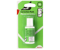 Corrector liquido de 20mm con aplicador de pincel, PRODUCTO ALCAMPO.
