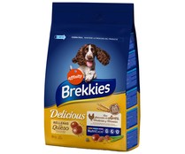 Comida para perros adultos seca a base de aves, cereales y verduras  BREKKIES DELICIOUS  3 kg.
