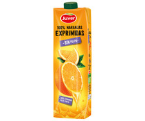Zumo de naranja exprimida sin pulpa JUVER 1 l.