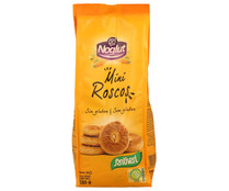 Mini roscos, sin gluten, SANTIVERI NOGLUT, 180 gramos.